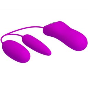 Fun Toys-Irma Ou Vibrator Dublu Vibrant-Silicon, 12 Trepte 11 Fun Toys-Irma Ou Vibrator Dublu Vibrant-Silicon, 12 Trepte - imagine 3