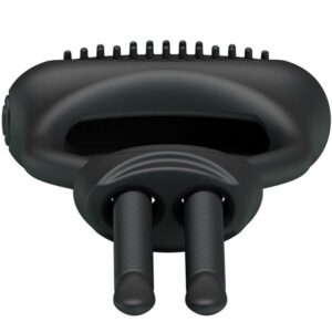 For Him-Curitis Inel Vibrator Reglabil-Silicon - imagine 4