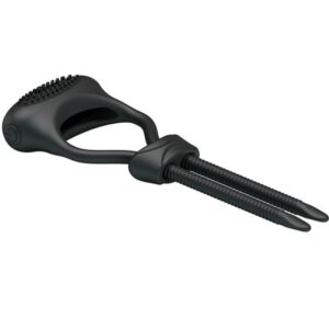 For Him-Curitis Inel Vibrator Reglabil-Silicon - imagine 3