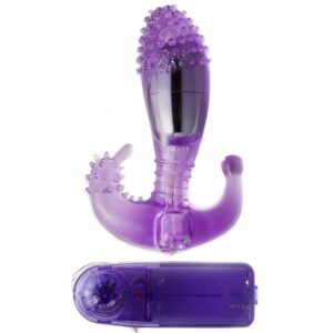 Baile-Lilac Stimulator Vaginal și Anal cu Vibrație-Silicon 4 Baile-Lilac Stimulator Vaginal și Anal cu Vibrație-Silicon - imagine 1