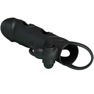 For Him-Husa din Silicon cu Vibrație 14 Cm 2.0-Waterproof - imagine 5