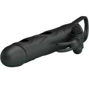 For Him-Husa din Silicon cu Vibrație 14 Cm 2.0-Waterproof - imagine 7