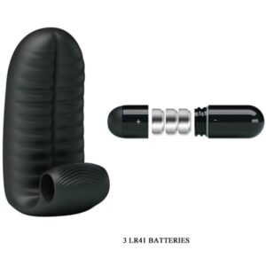 Fun Toys-Abbott Degetar Stimulator Negru-Silicon 12 Fun Toys-Abbott Degetar Stimulator Negru-Silicon - imagine 5