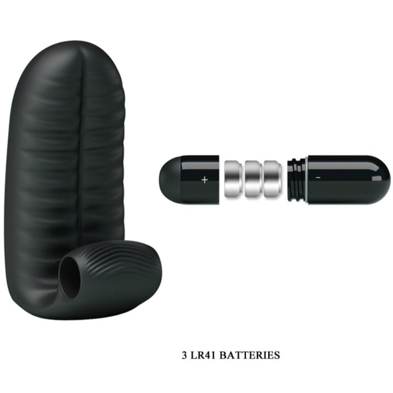 Fun Toys-Abbott Degetar Stimulator Negru-Silicon 5 img 72900 b27a5e611b2de5c24d17e2c01b56f98b 1