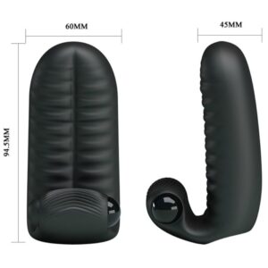 Fun Toys-Abbott Degetar Stimulator Negru-Silicon 14 Fun Toys-Abbott Degetar Stimulator Negru-Silicon - imagine 7