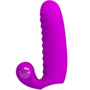 Fun Toys-Abbott Liliac Stimulator Tip Degetar-Silicon 9 Fun Toys-Abbott Liliac Stimulator Tip Degetar-Silicon - imagine 3