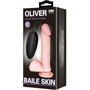Baile Vibrators-Oliver Dildo Realist cu Vibrații-Telecomanda - imagine 7