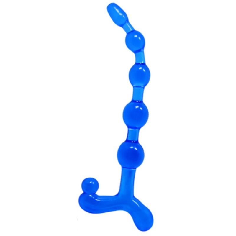 Baile Anal-Bendy Twist Bile Anale Albastre-TPR