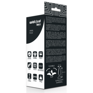 Addicted Toys-Anal Plug 13.5 cm-TPR · Accesorii BDSM (imaginea 2)