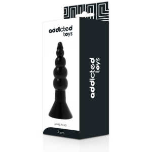 Addicted Toys - Plug Anal 17 Cm Negru - imagine 3