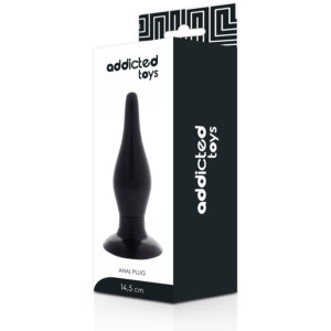 Addicted Toys - Dop Anal 14.5 Cm Negru - imagine 3