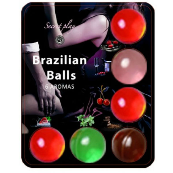 Secretplay Cosmetic-Brazilian Balls Lubricant Hot Balls 6 Bucăți 1 img 7414 f0fcd5ba59d970a97a09e95598f4c126 1