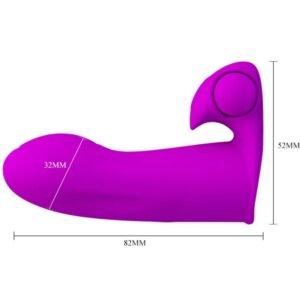 Fun Toys-Maxwell Degetar Vibrator cu Vibrație-Silicon - imagine 3