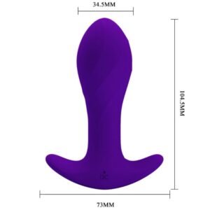 Anal Toys-Lilac Anal Vibrator-Silicon, 12 Trepte, Reincarcabil 14 Anal Toys-Lilac Anal Vibrator-Silicon, 12 Trepte, Reincarcabil - imagine 6