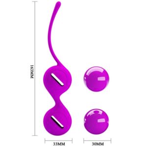 Health Kegel-Bile Orgasmice Kegel Tighten Up i Lila-Silicon 10 Health Kegel-Bile Orgasmice Kegel Tighten Up i Lila-Silicon - imagine 4