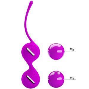 Health Kegel-Bile Orgasmice Kegel Tighten Up i Lila-Silicon 12 Health Kegel-Bile Orgasmice Kegel Tighten Up i Lila-Silicon - imagine 6