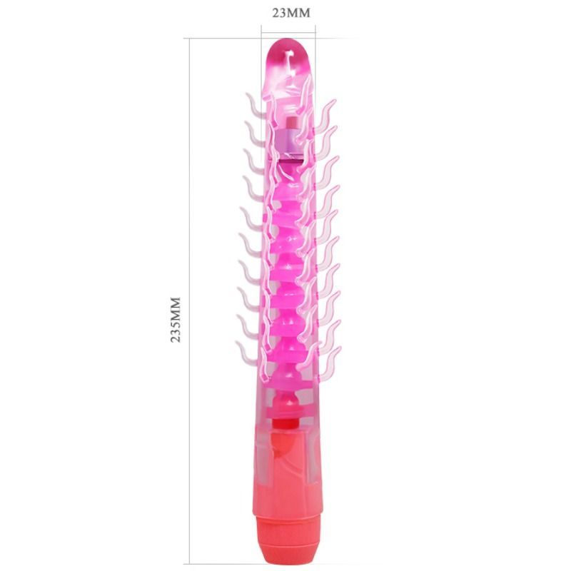 Baile-Flexi Vibe Sensual Spine Dildo Vibrator Bendabil Lila 23.5 cm 4 img 74651 c48a30a145b398f29eb7f60ebc3f4024 1