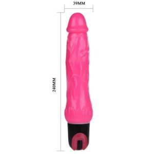 Baile Vibrators-Daaply Pleasure Vibrator Multivelocitate-TPR - imagine 4
