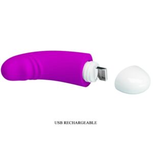 Fun Toys-Luther Mini Vibrator 30 Moduri de Vibrație-Silicon, 12 14 Fun Toys-Luther Mini Vibrator 30 Moduri de Vibrație-Silicon, 12 - imagine 5