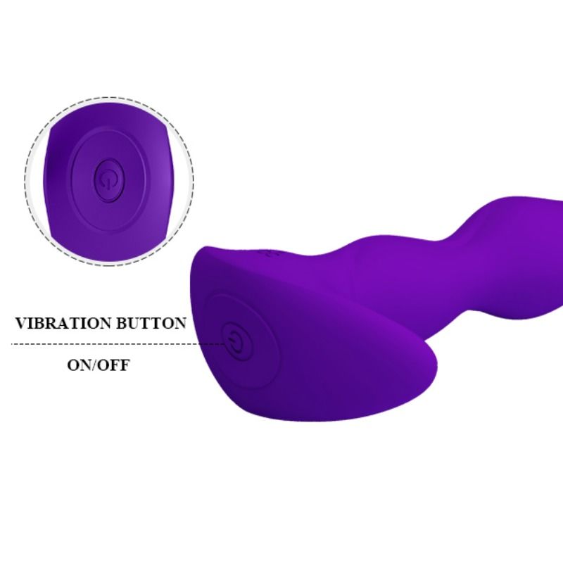 Anal Toys-Massager Anal 12 Moduri de Vibrație Liliac-12 Trepte 4 img 74968 ce6d5f363325f3428483a292e670680b 1