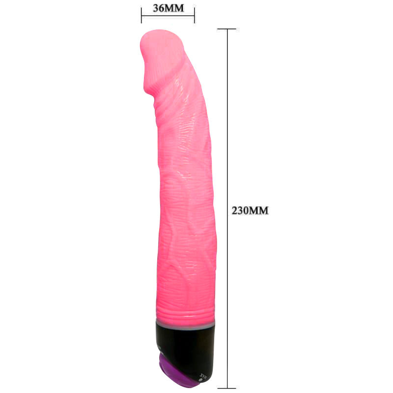 Baile Vibrators-Adour Club Vibrator Realist 23 cm Roz 2 img 74971 f8425a847e63b72ae81078b6cd238e61 1