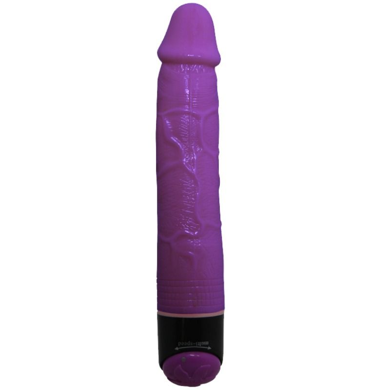 Baile-Vibrator Realist Colorat Liliac 23.3 Cm-TPR 1 img 74983 3a40f4900ba1d190d15c5985dc85c666 1