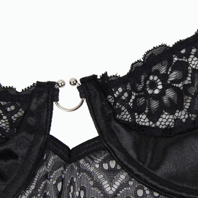 Subblime Corset și Centură Negru/, S/M/L/XL 4 Subblime Corset și Centură Negru/, S/M/L/XL · Lenjerie Spicy & Bodystocking (imaginea 5)