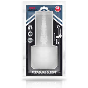 Pump Addicted-Pleasure Sleeve Masturbator Mărime M-TPE 6 Pump Addicted-Pleasure Sleeve Masturbator Mărime M-TPE - imagine 3