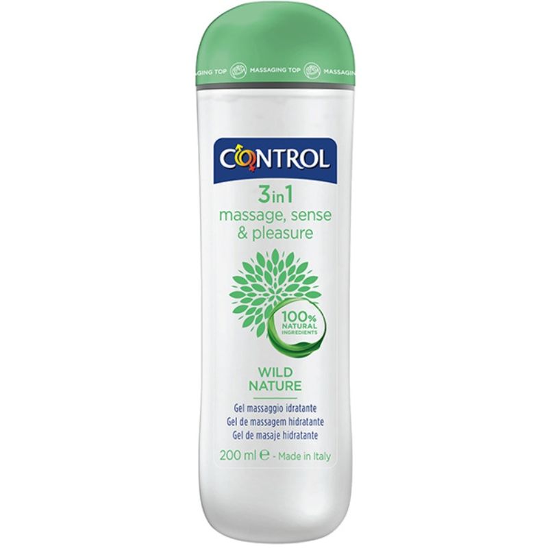 Control Lubes-Wild Nature Gel Masaj 3 în 1 200 ml 1 img 78190 1b7bb83eba28af4eea885f5eddf66406 1