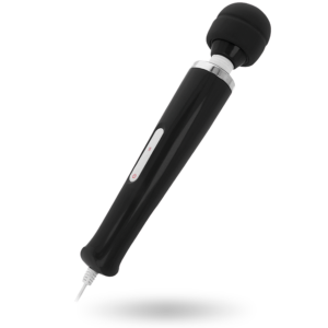 Intense High Tech-Keanu Wand Masajer Negru-Silicon, 7 Trepte - imagine 4
