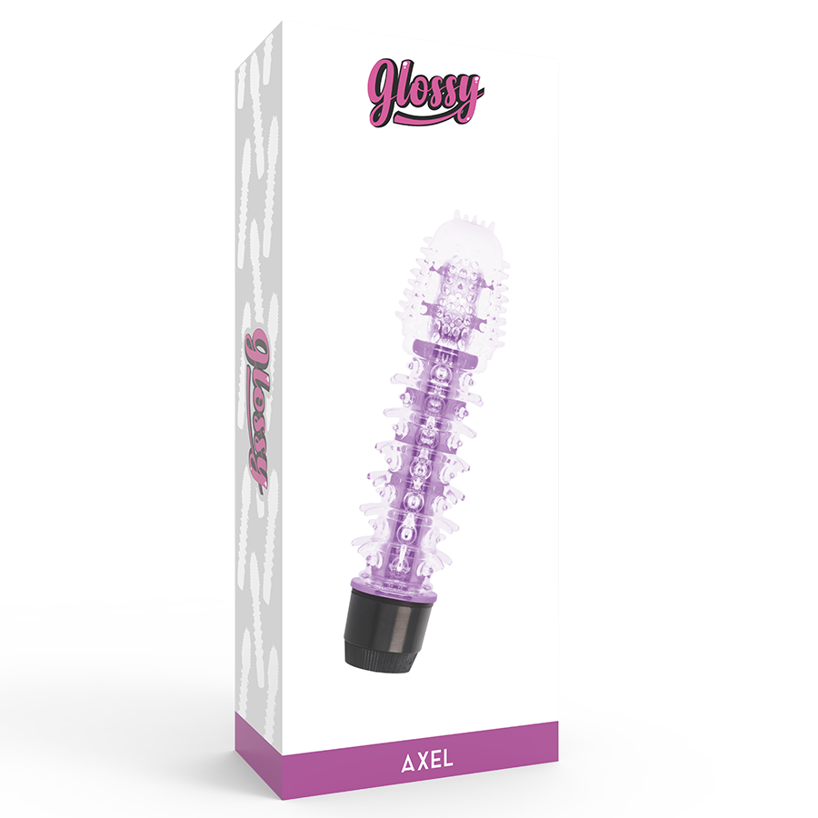 Glossy-Axel Vibrator Lilac-TPE, Waterproof 3 img 78464 a14a3fa544a863352dbd747519fa40de 1