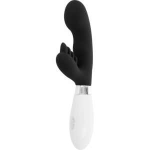 Glossy-Elvis Rabbit Black-Silicon, 10 Trepte, Rotatie - imagine 5