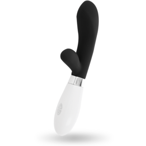 Glossy-Jackson Rabbit Negru-Silicon, 10 Trepte, Silentios - imagine 6