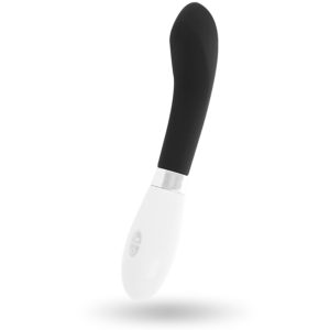 Glossy-John Vibrator Black-Silicon, 10 Trepte, Waterproof - imagine 3