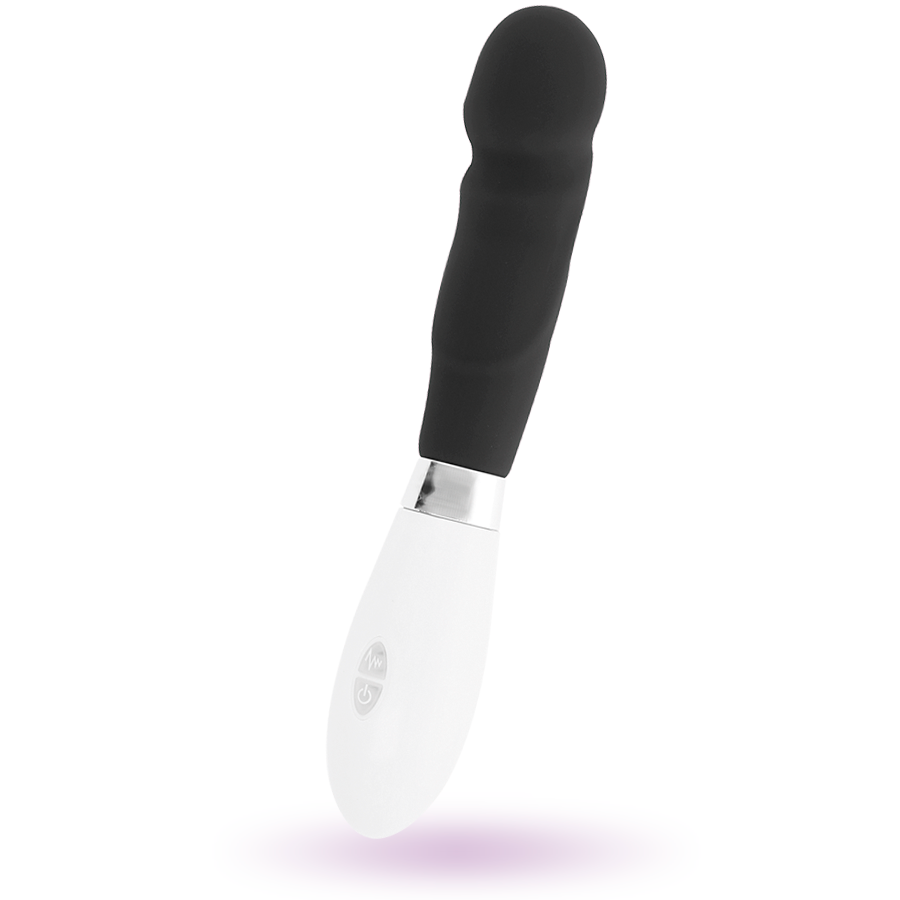 Glossy-Paul Vibrator Black-Silicon, 10 Trepte, Waterproof 5 img 78525 ea39d08dd792b3a614055897a0d08929 1