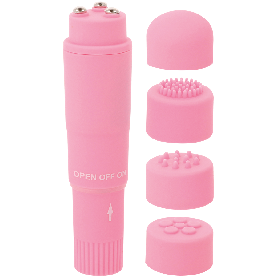 Glossy-Kurt Masajer de Buzunar Roz-ABS, Waterproof · Vibratoare (imaginea 4)