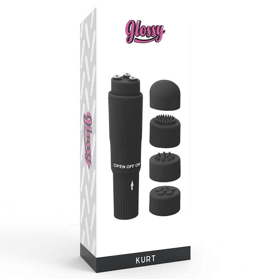 Glossy-Kurt Pocket Massager Negru-ABS, Waterproof 3 img 78555 8fd306630d159622a08b3359983bf4c6 1