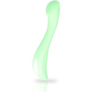 Mia-Devon Vibrator Green-Silicon, 10 Trepte, Reincarcabil, USB - imagine 3