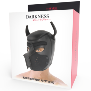 Darkness Bondage-Masca de Câine din Neopren cu Bot Detașabil 10 Darkness Bondage-Masca de Câine din Neopren cu Bot Detașabil - imagine 3