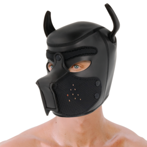 Darkness Bondage-Masca de Câine din Neopren cu Bot Detașabil 12 Darkness Bondage-Masca de Câine din Neopren cu Bot Detașabil - imagine 5