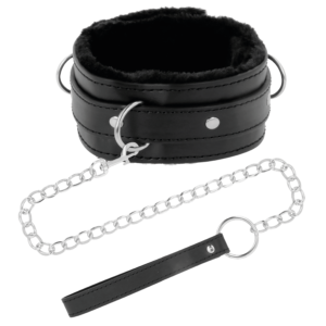 Darkness Bondage-Colier Postural Confortabil cu Lanț din Piele 12 Darkness Bondage-Colier Postural Confortabil cu Lanț din Piele - imagine 6