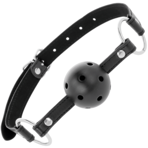 Darkness Bondage-Gag cu Minge Respirabil Negru-Piele Ecologica 10 Darkness Bondage-Gag cu Minge Respirabil Negru-Piele Ecologica - imagine 5