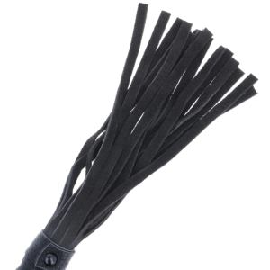Darkness Sensations-Bici Bondage Negru cu Mâner din Piele - imagine 3