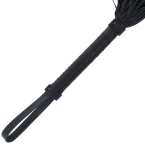 Darkness Sensations-Bici Bondage 42cm Piele Neagră - imagine 2