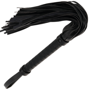 Darkness Sensations-Bici Bondage 42cm Piele Neagră - imagine 1