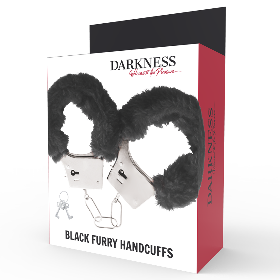 Darkness Bondage-Cătușe Metalice Căptușite Negre 2 img 78997 f54f222d28343764c5f4979ca51ec2dc 1