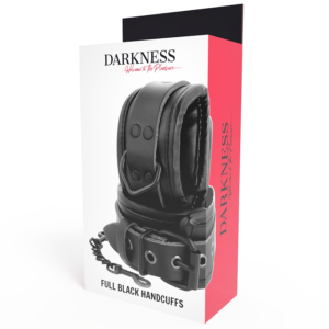Darkness Bondage-Darkness Cătușe Reglabile din Imitație de Piele 13 Darkness Bondage-Darkness Cătușe Reglabile din Imitație de Piele - imagine 6