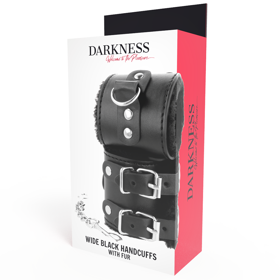 Darkness Bondage-Darkness Manșete Reglabile din Piele 2 img 79073 06731ddaf1d1ab560edfc4a6eb0f3603 1