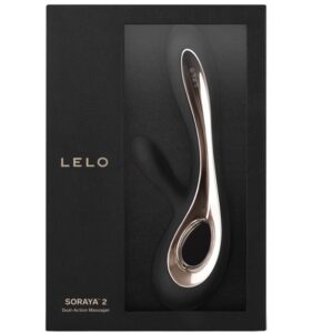 Lelo-Soraya 2 Rabbit Vibrator Negru-Silicon, 12 Trepte · Vibratoare (imaginea 3)