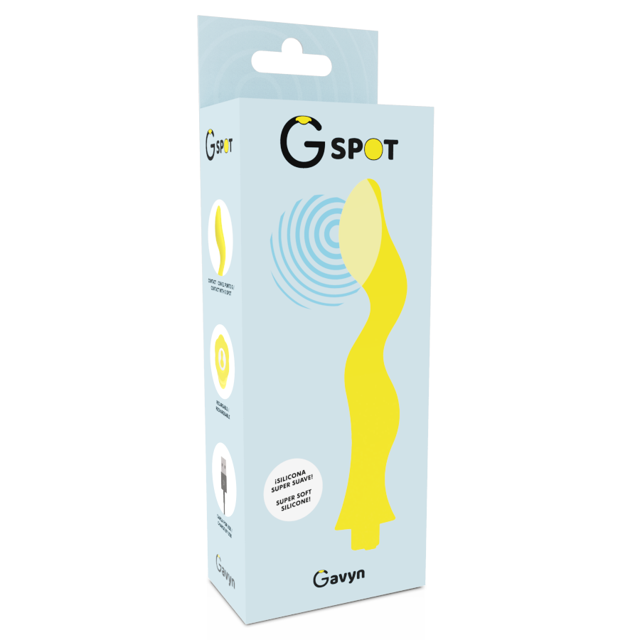 G-spot-Gavyn Vibrator G-spot Galben-Silicon, 10 Trepte 4 img 79204 6fb1ed3d1cba4711f466996020866035 1